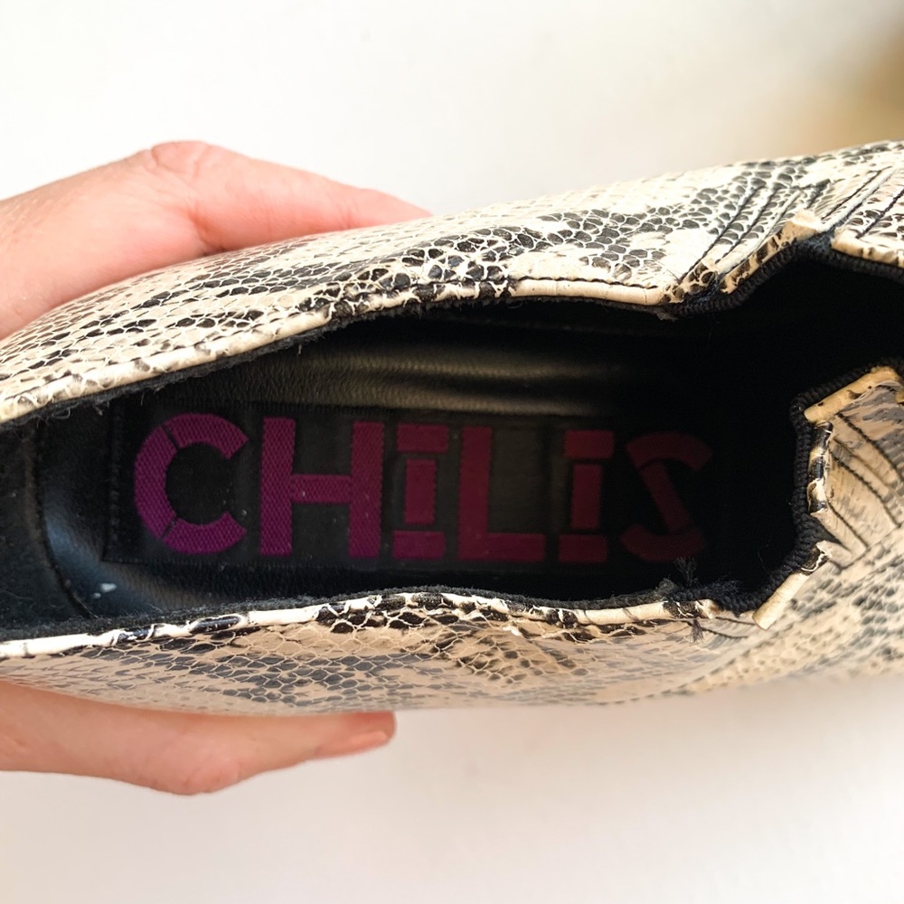 Chilis snake skin booties s8 - Picture 9 of 10